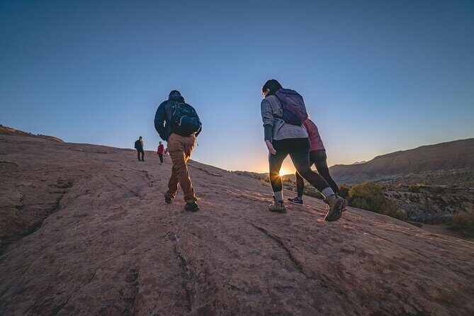 Arches Full Day Small Group Tour & Hike - Park Avenue Trail: a 10-minute stop with building-like formations