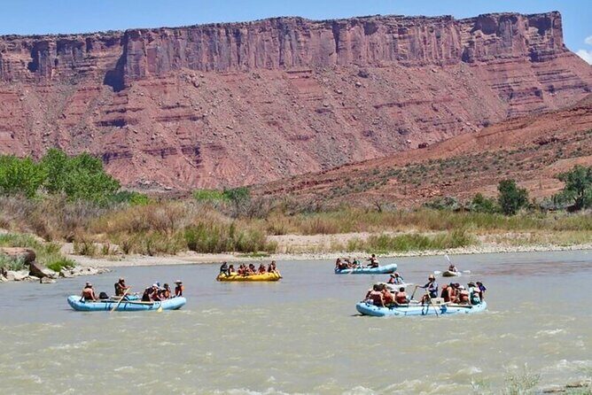 Fisher Towers Rafting Full-Day Trip from Moab - Safety briefing + life jacket gear: taken seriously, but not scary