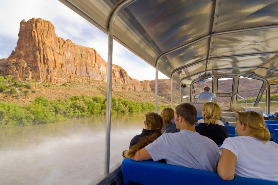 Moab: 1-Hour Express Jet Boat Tour on Colorado River - Stop-by-stop: what happens during the 1-hour route