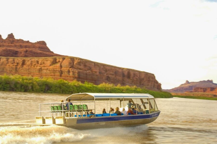 Moab: 1-Hour Express Jet Boat Tour on Colorado River - Morning vs afternoon departures: picking the right time of day