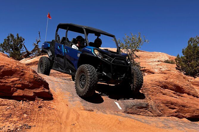 Moab’s #1 Rated Guided U-Drive Hell’s Revenge Off-Road Tour - Hell’s Revenge: the Moab trail people come back for